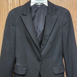 Express black long sleeve business jacket